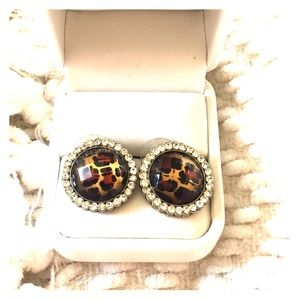 Cheetah earrings